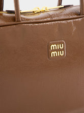 Miu Miu Palisander Naplak Patent Leather Bag