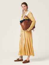 Miu Miu Cognac Leather Beau Bag