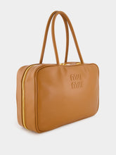 Miu Miu Cognac Leather Beau Bag