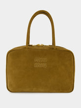 Olive Green Suede Beau Bag