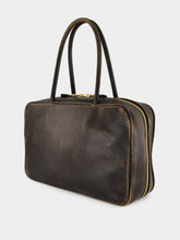 Miu Miu Coffee Brown Beau Nappa Leather Bag