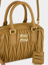 Miu Miu Caramel Arcadie Matelassé Leather Small Bag