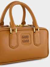 Miu Miu Cognac Brown Arcadie Leather Bag