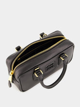 Miu Miu Black Arcadie Leather Top-Handle Bag