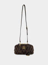 Miu Miu Coffee Arcadie Matelassé Bag
