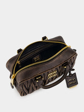 Miu Miu Coffee Arcadie Matelassé Bag