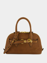 Miu Miu Oak Brown Aventure Leather Small Bag