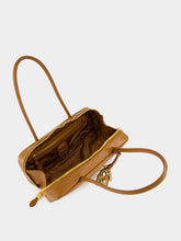 Miu Miu Cognac Leather Beau Top-Handle Bag