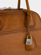 Miu Miu Cognac Vivant Medium Leather Bag