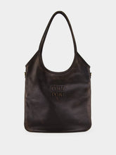 Miu Miu Coffee Brown Ivy Leather Shoulder Bag