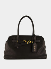 Miu Miu Black Aventure Large Nappa Leather Bag