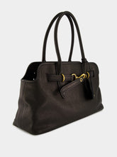 Miu Miu Black Aventure Large Nappa Leather Bag