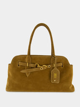 Brown Aventure Suede Shoulder Bag