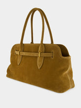 Miu Miu Brown Aventure Suede Shoulder Bag