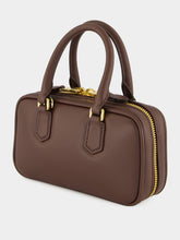 Miu Miu Briarwood Brown Arcadie Leather Mini Bag