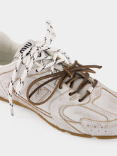 Miu Miu White New Balance 530 SL Leather Sneakers