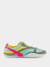Miu Miu Anise and Fuchsia Gymnasium Technical Sneakers