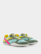 Miu Miu Anise and Fuchsia Gymnasium Technical Sneakers