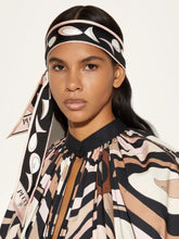 Pucci Onde and Pesci Print Silk Twill Carré