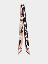 Pucci Onde and Pesci Print Silk Twill Carré