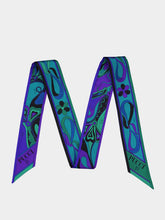 Pucci Emerald Mixed Print Silk Twill Scarf