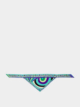 Pucci Iride Print Silk Triangular Scarf