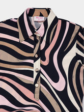 Pucci Marmo Print Long Fitted Dress