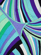 Pucci Iride Print Silk Maxi Halter Dress