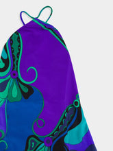 Pucci Emerald Print Scoop Neck Low-Back Swimsuit