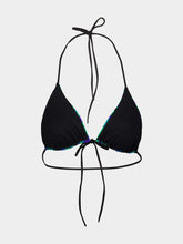 Pucci Emerald Iride Print Triangle Bikini Top