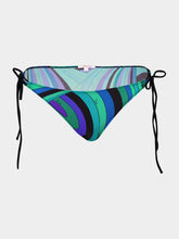 Pucci Emerald Iride Print String Bikini Brief