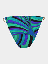 Pucci Emerald Iride Print Chain Bikini Brief