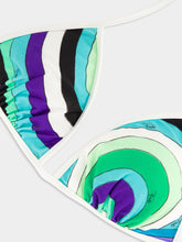 Pucci Iride Print Triangle Bikini Top