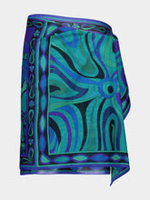 Pucci Emerald Mixed Prints Cotton Sarong