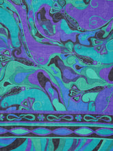 Pucci Emerald Mixed Prints Cotton Sarong