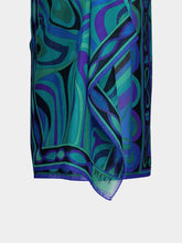 Pucci Emerald Mixed Prints Cotton Sarong