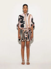 Pucci Stella Print Asymmetric Sleeve Mini Dress
