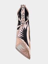 Pucci Stella Print Asymmetrical Dress