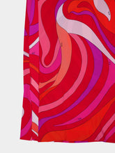 Pucci Marmo Print Silk Maxi Dress