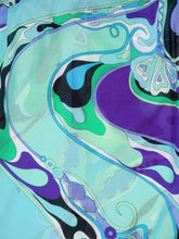 Pucci Green and Emerald Orchidee Cotton Shirt