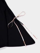 Pucci Black Cape Blouse with Printed Details