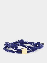 Miu Miu Baltic Blue Cord bracelet