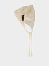 Miu Miu Talco Crochet Cotton Hair Band