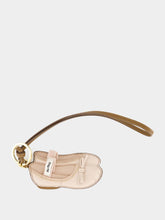 Miu Miu Water Lily Miu Ballet Leather Keychain