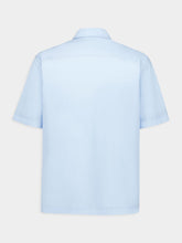 Valentino Garavani Light Blue Cotton Polo Shirt