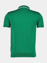 Valentino Garavani Signature VLogo Green Polo Shirt