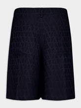 Valentino Garavani Silk Toile Iconographe Bermuda Shorts