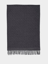 Valentino Garavani Grey Wool and Cashmere Toile Iconographe Scarf