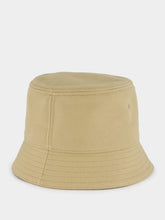 Valentino Garavani Beige Cotton Bucket Hat with VLogo