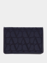 Valentino Garavani Logo Patterned Bi-Fold Wallet